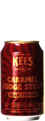 Kees Caramel Fudge Stout BA Glenn Turner Edition