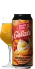 Funky Fluid Gelato: Banana & Peach Pudding
