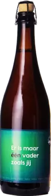 Er Is Maar Één Vader Zoals Jij Vaderdag Blond 75cl