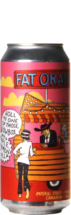 Fat Orange Cat Brew Co. Roll Me One Of Those, Cowboy with Coffee, Coconut and Marshmallow