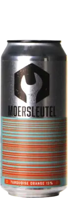 De Moersleutel Barcode Turquoise Orange