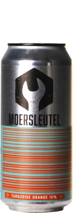 De Moersleutel Barcode Turquoise Orange