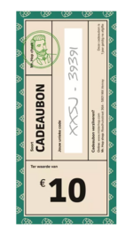 Cadeaubon €10