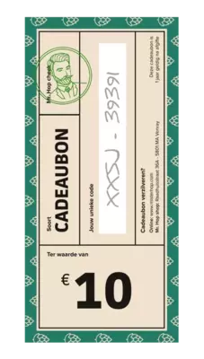 Cadeaubon €10