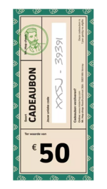 Cadeaubon €50