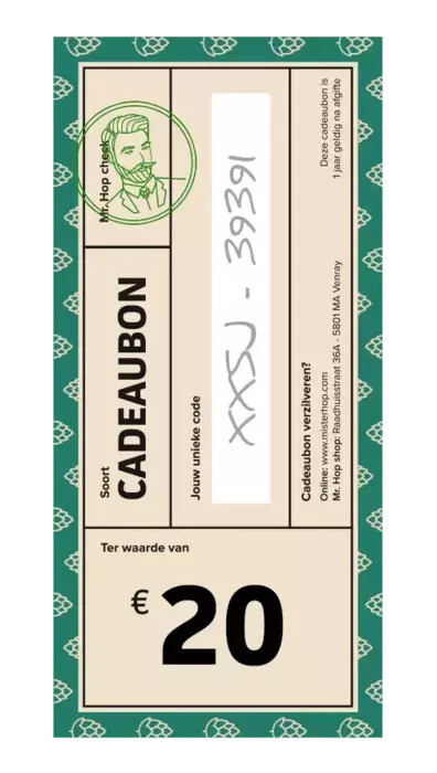 Cadeaubon €20