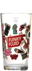 Funky Fluid Glas 50cl
