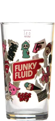 Funky Fluid Glas 50cl